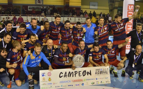 Quinta Copa ASOBAL consecutiva para el FC Barcelona Lassa