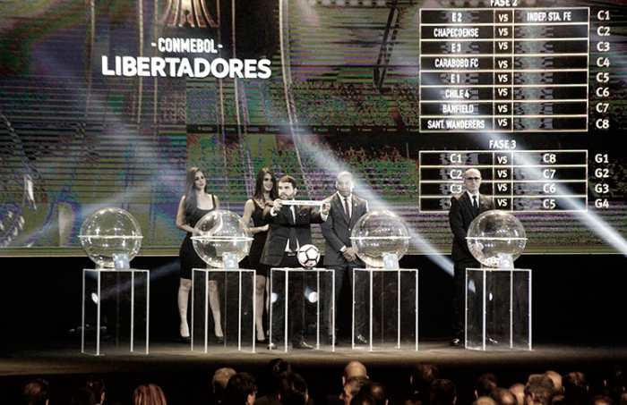 Ya se sortearon los grupos de la Copa Libertadores