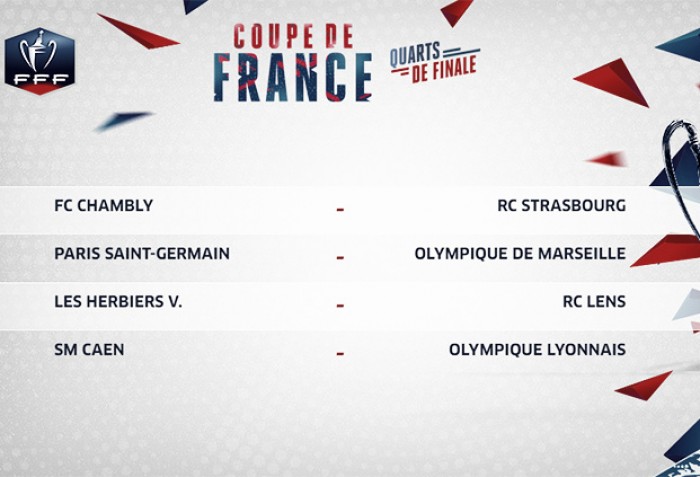 Copa da França: clássico entre maiores vencedores protagoniza quartas de final