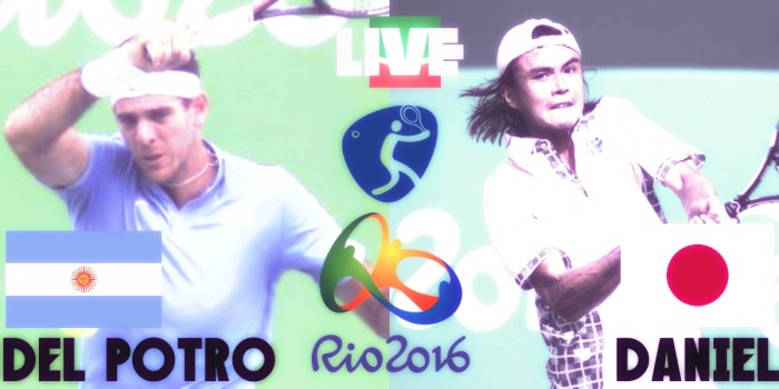 Rio 2016, tennis maschile - Del Potro soffre un set, ma poi domina Daniel: 2-1 e quarti raggiunti