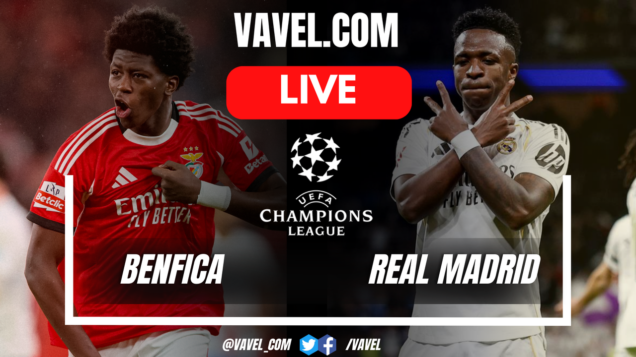 Benfica vs Real Madrid LIVE Score Updates: The game is already underway (0-0)