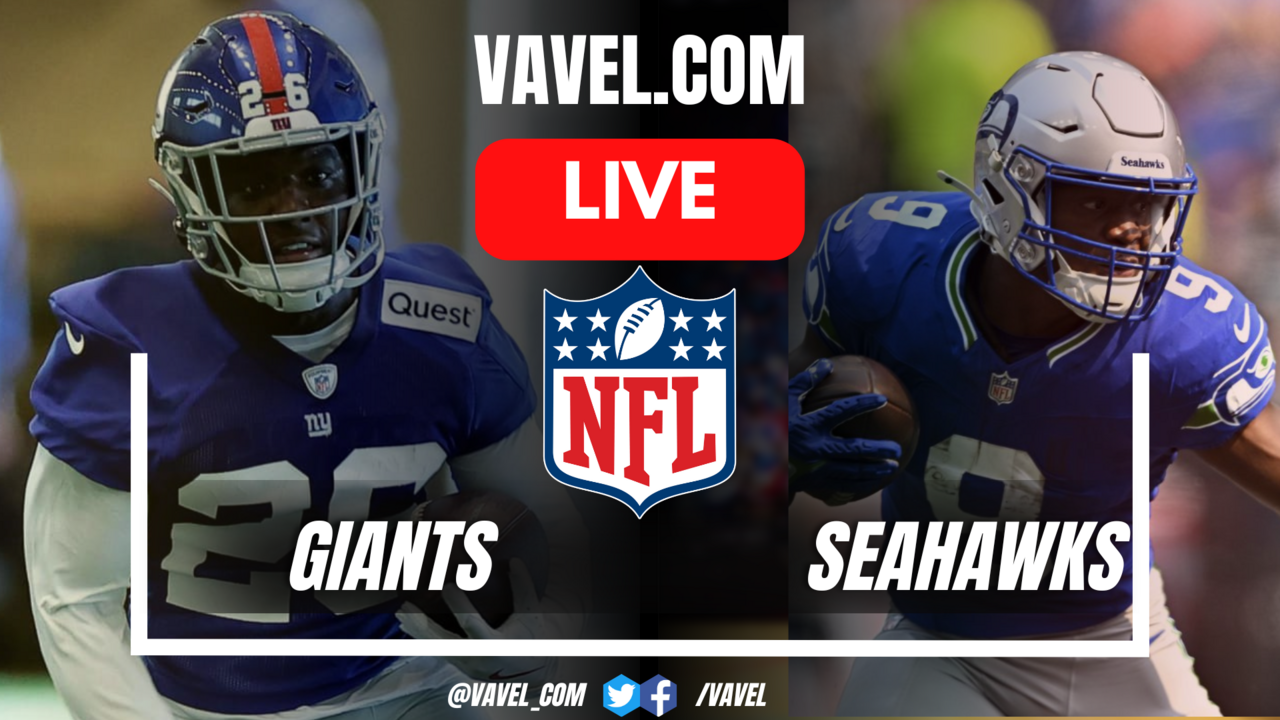 New York Giants vs Seattle Seahawks LIVE Score Updates, Stream Info and How to Watch NFL Game | October 6, 2024