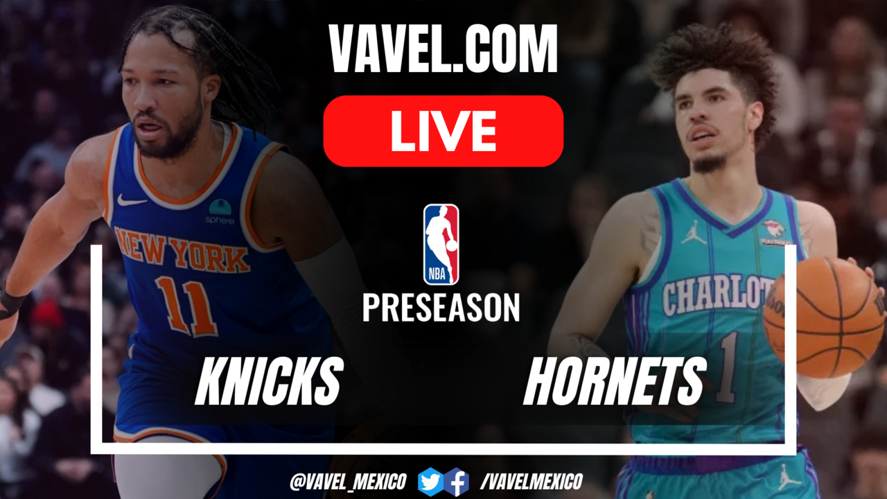 Charlotte
Hornets vs New York Knicks   LIVE Score Updates, Stream Info and How to Watch NBA Preseason Game | October 15, 2024