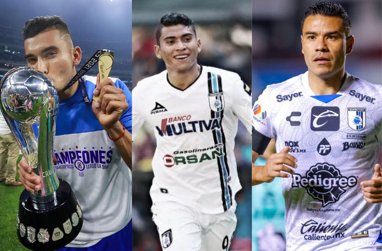 Jugadores que han pasado por Cruz Azul y Querétaro: Los "gallos celestes"