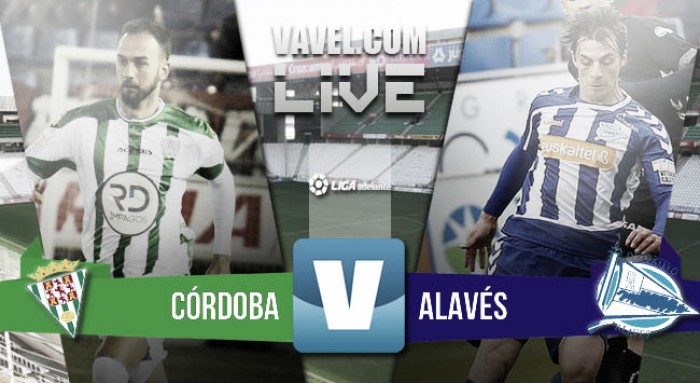 Resultado Córdoba - Alavés en Segunda 2016 (1-2)