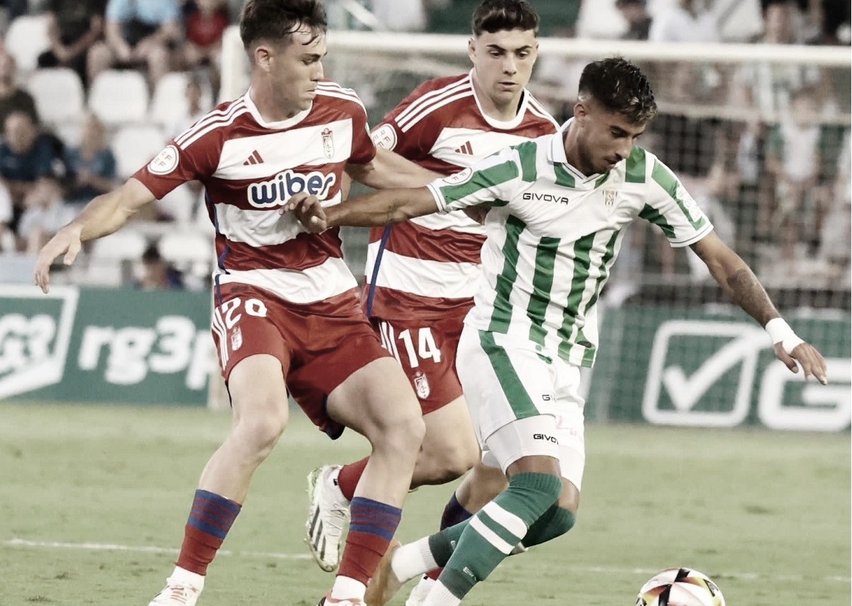 Recreativo Granada suffers during its visit to the New Arcángel
