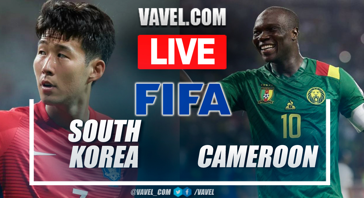 Summary and higlights of South Korea 1-0 Cameroon in Friendly Match