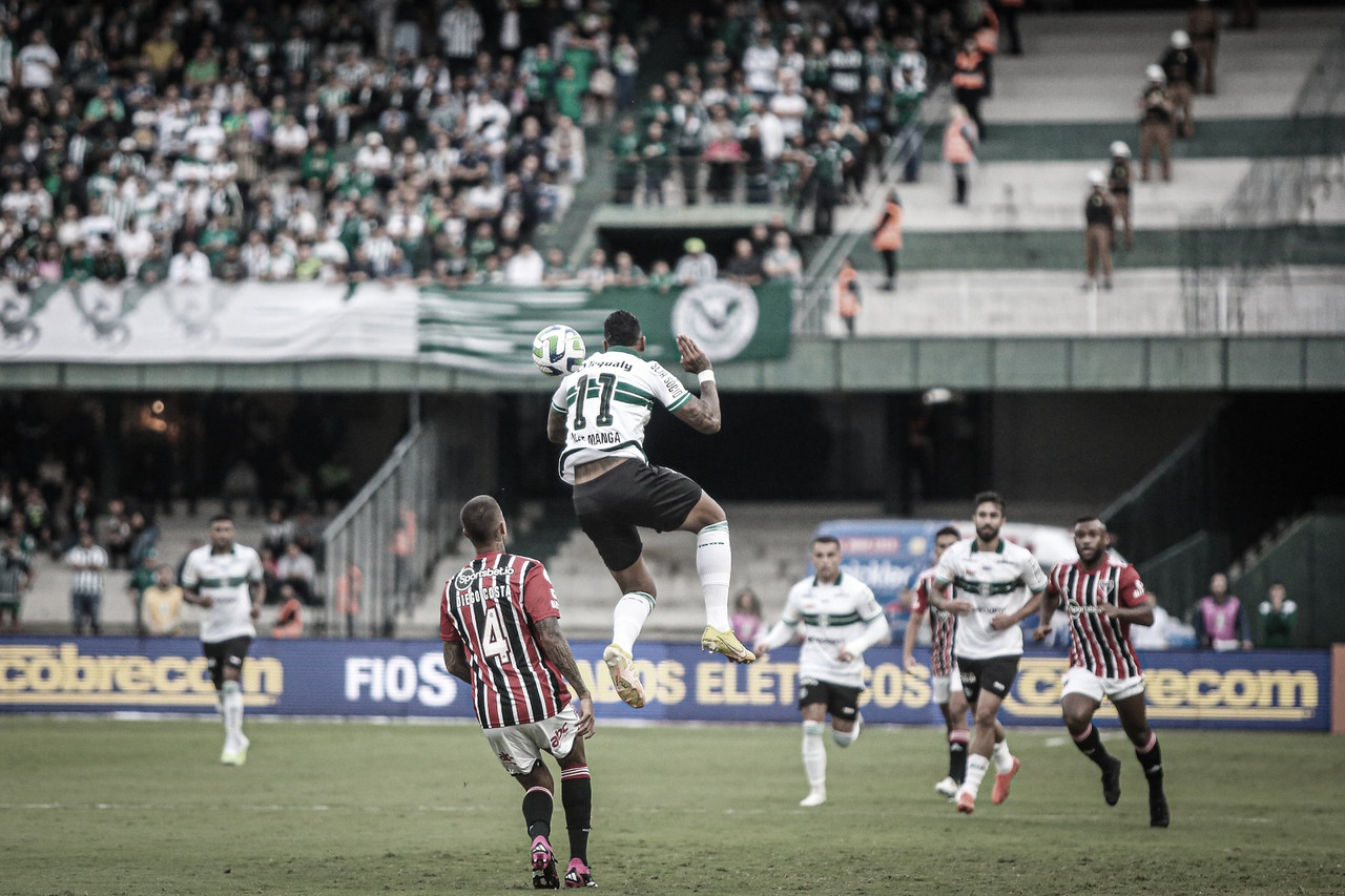 Em jogo movimentado, Sport fica no empate com o Coritiba em