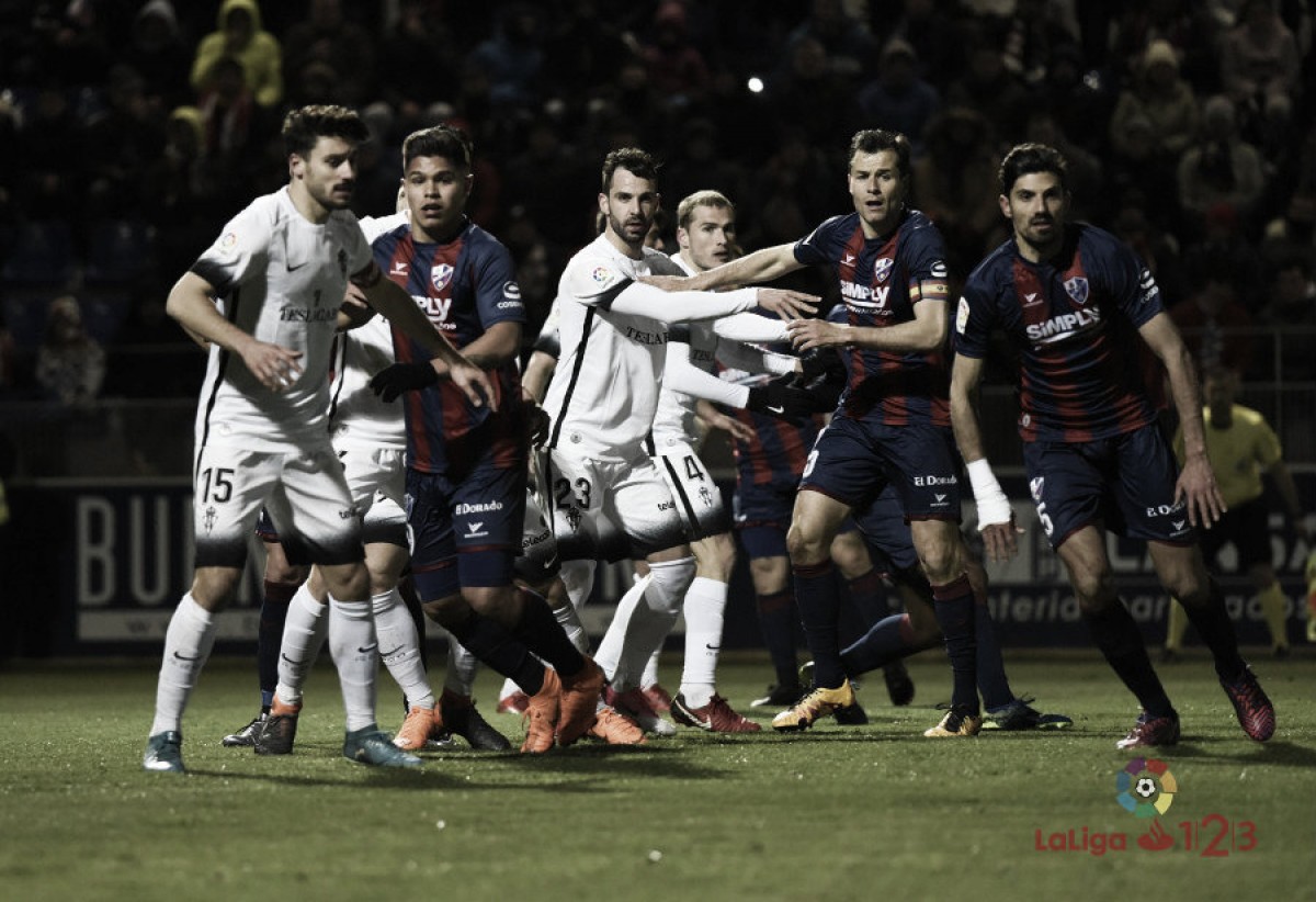 SD Huesca - Sporting de Gijón: puntuaciones del Sporting de Gijón, partido trigésimo primero de LaLiga 1|2|3.