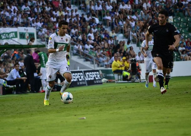 Resultado Osasuna - Elche en Liga BBVA 2014 (2-0)