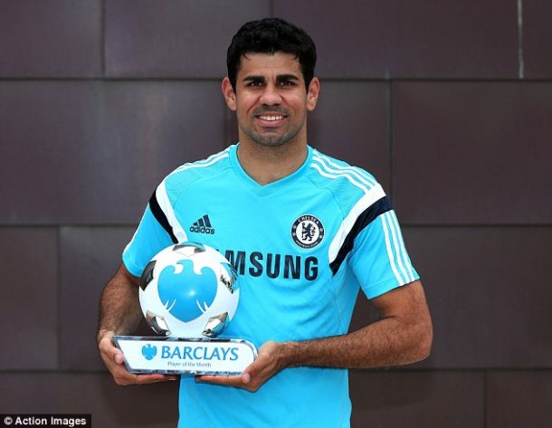 Costa wins Premier League Player of the Month
