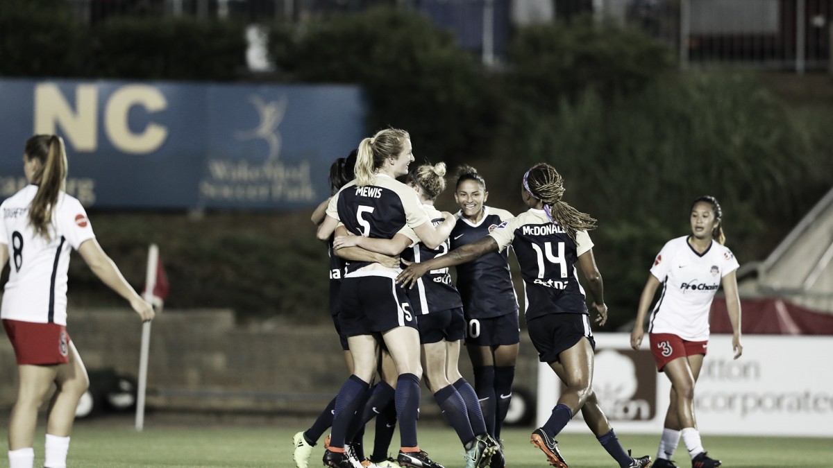 North Carolina Courage win 1-0 over the Washington Spirit to remain unbeaten