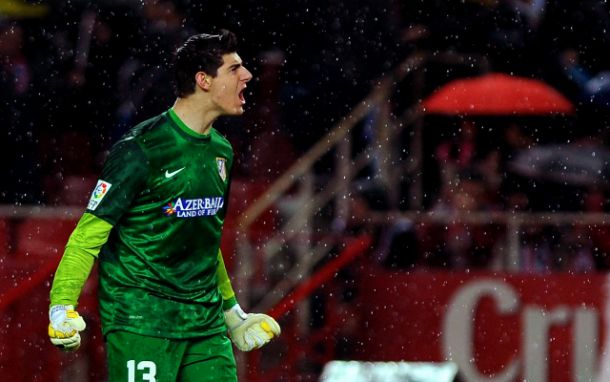 Courtois will cost Atletico €6 million if they draw Chelsea
