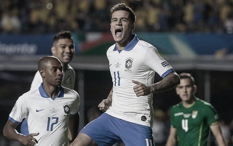 Brasil cumplió ante una débil Bolivia Brasil cumplió ante una débil Bolivia