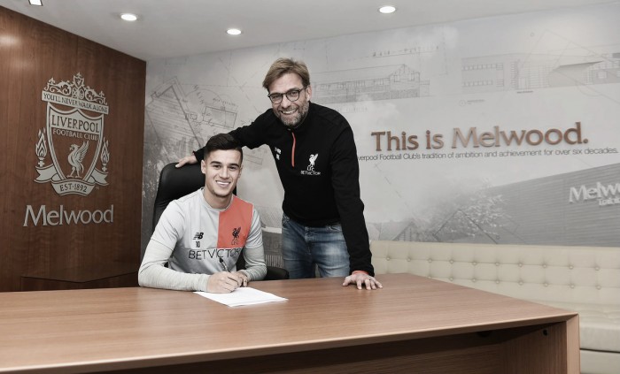 Il Liverpool blinda Coutinho: rinnovo fino al 2022