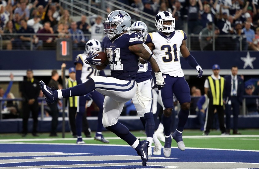 Cowboys roll against the Rams