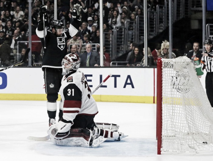 Arizona Coyotes get humiliated by Los Angeles Kings