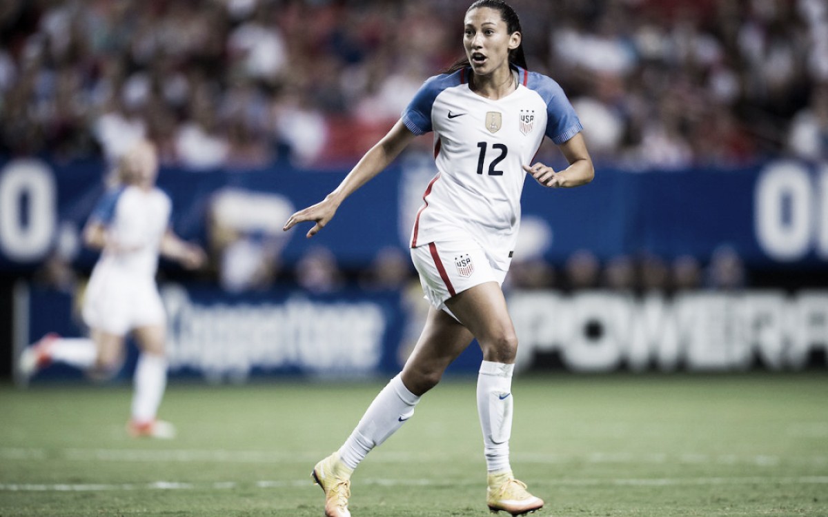 Christen Press heads back to Sweden