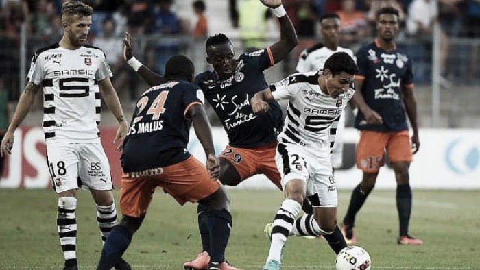 Montpellier 1-1 Rennes: Game of two halves in the south of France