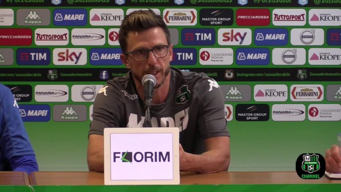 Sassuolo d'Europa, la felicità di Di Francesco