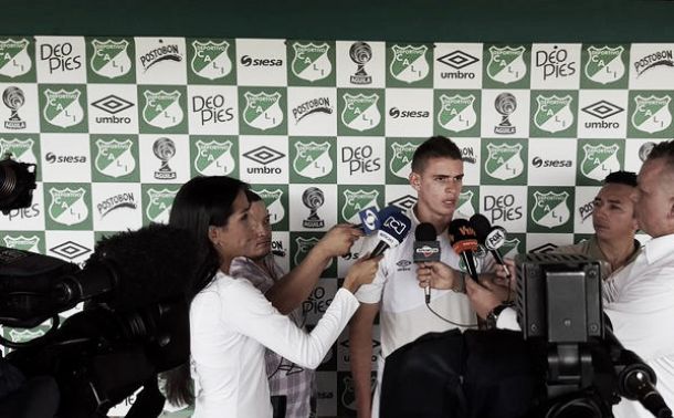 Rafael Santos Borré: "Nosotros de local no podemos ceder puntos"
