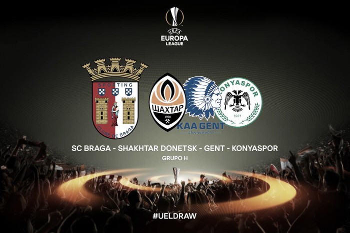 Shaktar Donetsk, Gent y Konyaspor, rivales del SC Braga en la Europa League