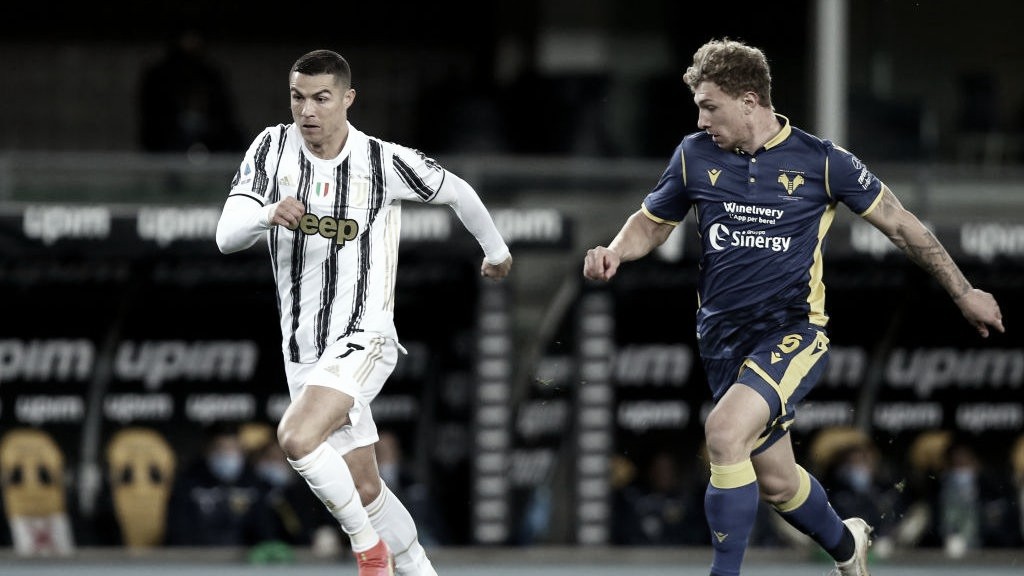 Juventus se distancia da liderança da Serie A ao empatar com Hellas Verona