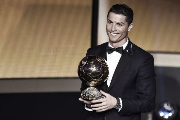 Cristiano Ronaldo se baña en oro