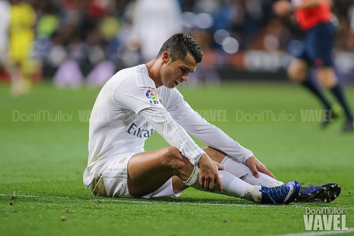 Cristiano Ronaldo sufre una rotura de fibras