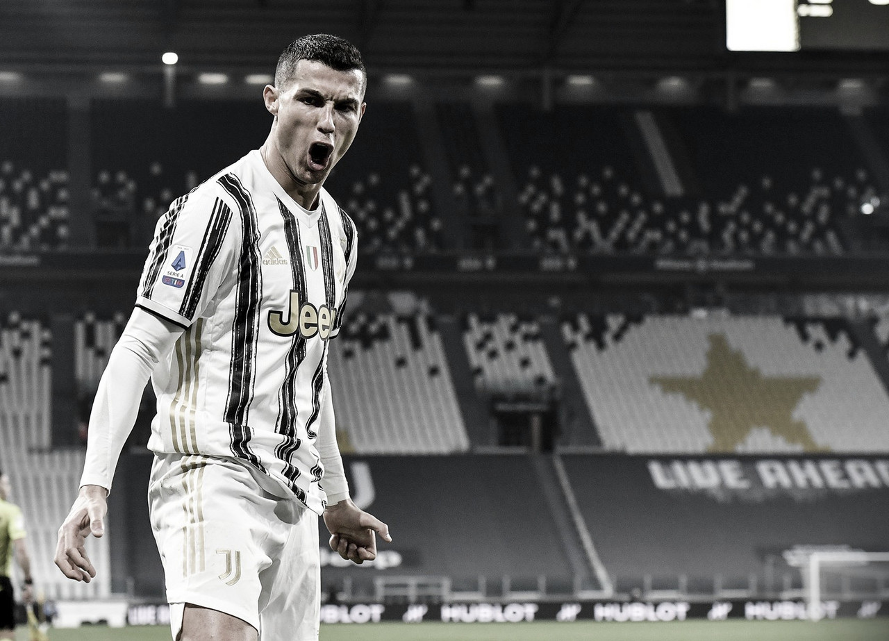 Com dois gols de Cristiano Ronaldo, Juventus vence Crotone e entra no G-4 da Serie A