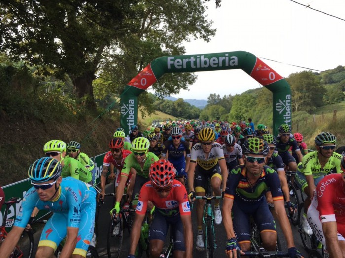 Vuelta 2016, 15° tappa: Sabiñánigo - Sallent de Gállego.Aramón Formigal, tappa breve e finale in quota