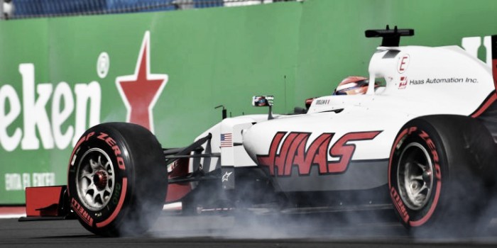 Romain Grosjean, resentido con los problemas de frenos en su Haas