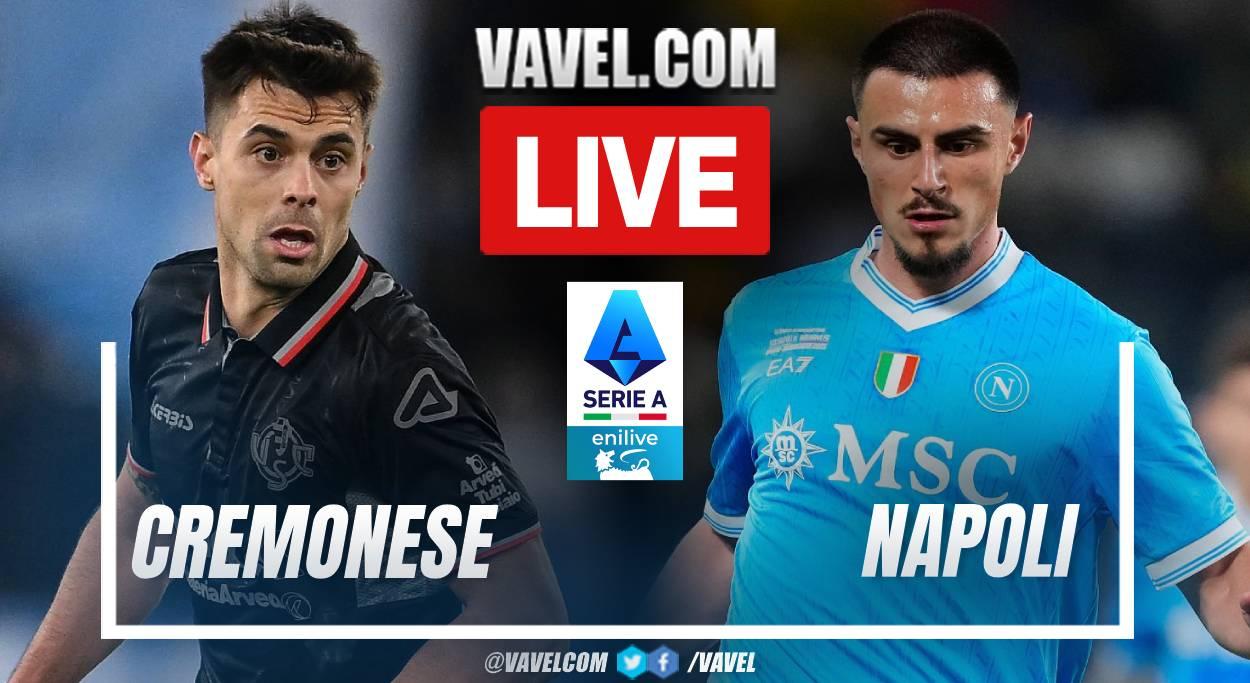 Goals and Highlights: Cremonese 0-2 Napoli in Serie A