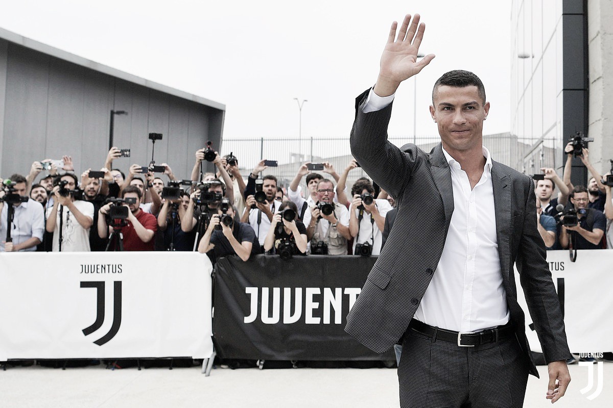Apresentação de Cristiano Ronaldo na Juventus