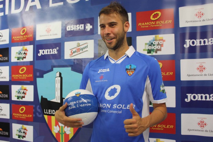 Cristian Gómez, el primero en llegar al Lleida Esportiu