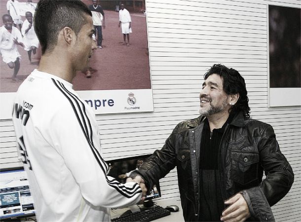 Maradona: "El Balón de Oro debería ser para Cristiano Ronaldo"