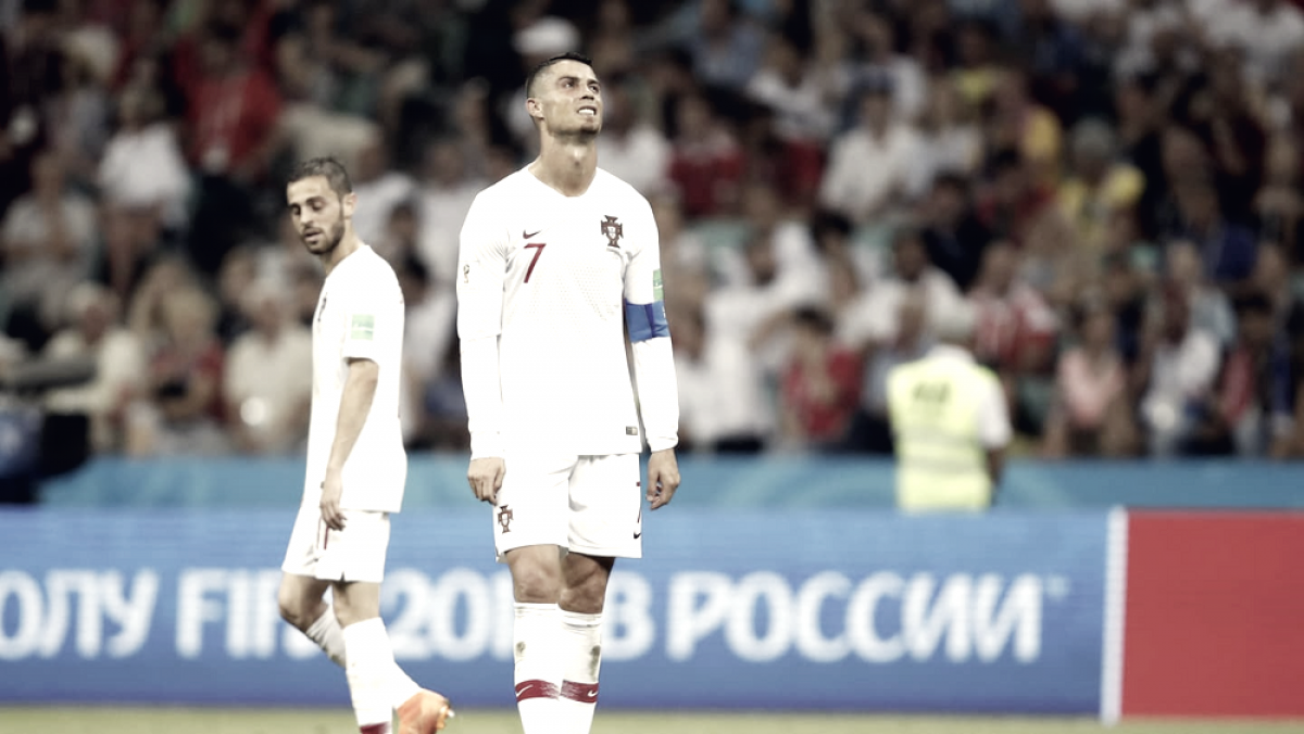 Cristiano Ronaldo eliminado del Mundial de Rusia por una gran Uruguay
