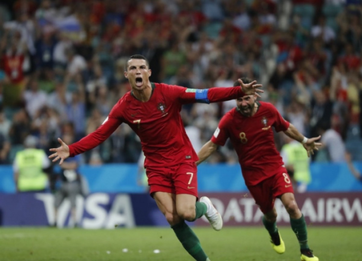 Cetat Hattrick ke Gawang Spanyol, Ini Rekor Baru Ronaldo