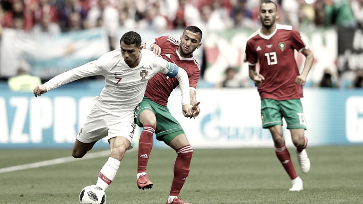 Cristiano le da oxígeno a su selección ante Marruecos