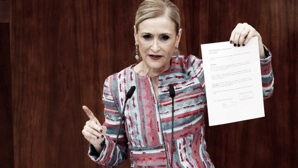 Tacticismo político ante el máster de Cifuentes