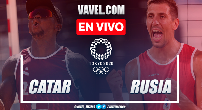 Resumen: Catar 0-2 Rusia en Semifinales Voleibol de Playa Masculino por Juegos Olímpicos 2020