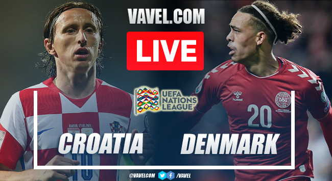 Goals and Highlights: Croatia 2-1 Denmark in UEFA Nations League 2022 - VAVEL.com