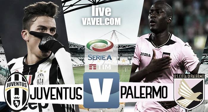 Terminata Juventus - Palermo in Serie A 2016/17 (4-1): Marchisio, Dybala x2, Higuain