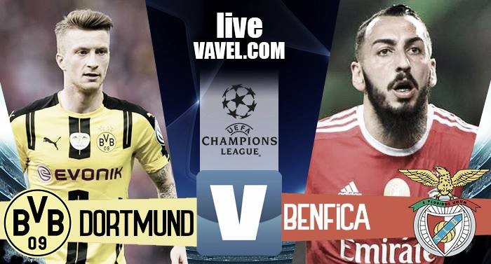 Terminata Borussia Dortmund - Benfica in Champions League 2016/17 (4-0): Tripletta di Aubameyang!