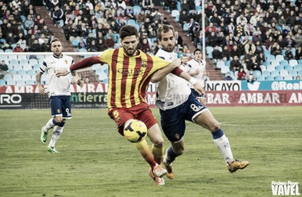El juego de toque del Barcelona B deja en evidencia al Real Zaragoza
