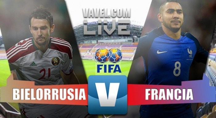 Partita Bielorussia-Francia in qualificazioni Russia 2018 (0-0)