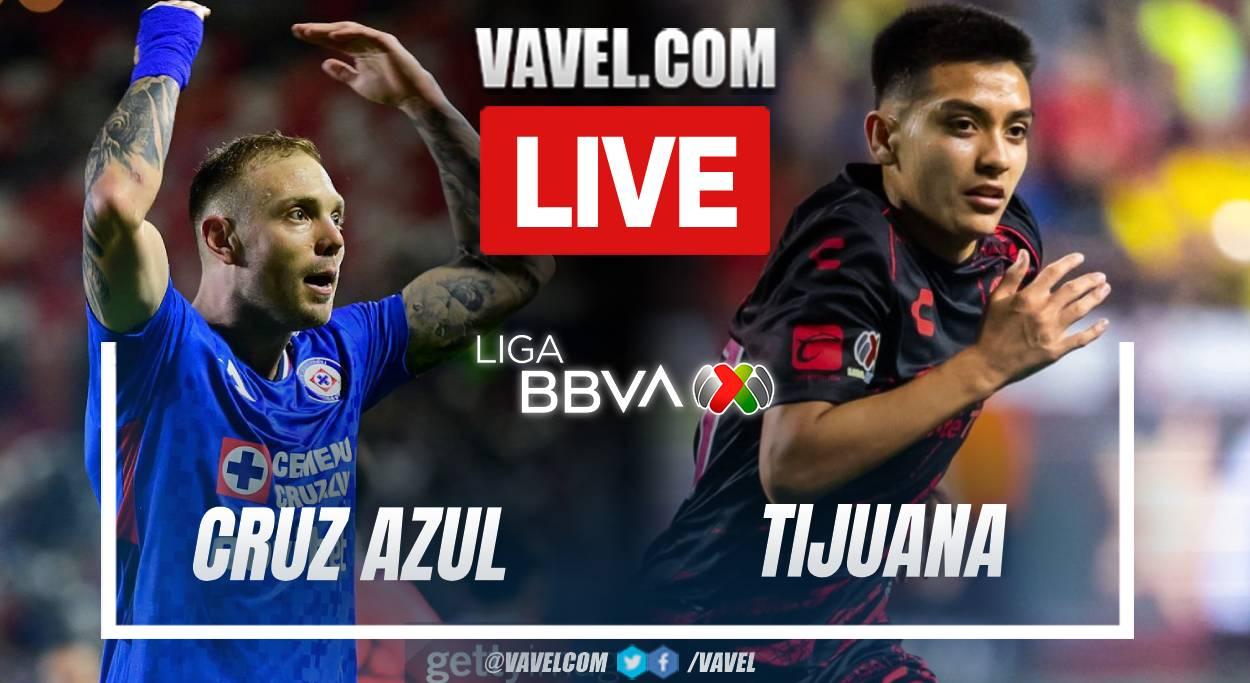 Highlights and goals of Cruz Azul vs Tijuana in Liga MX