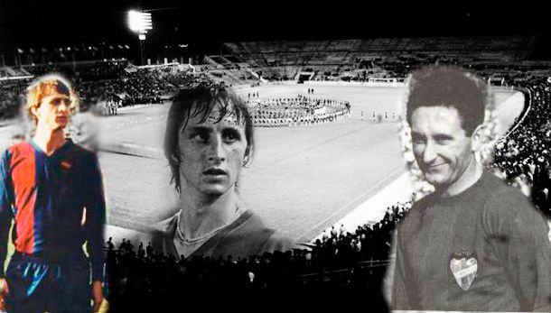 Wilkes y Johan Cruyff, estrellas holandesas que no llegaron a cuajar en el Levante