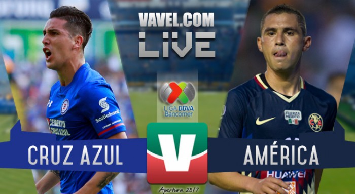 Resultado y goles del Cruz Azul 1-3 América de la Liga MX 2017 Resultado y goles del Cruz Azul 1-3 América de la Liga MX 2017