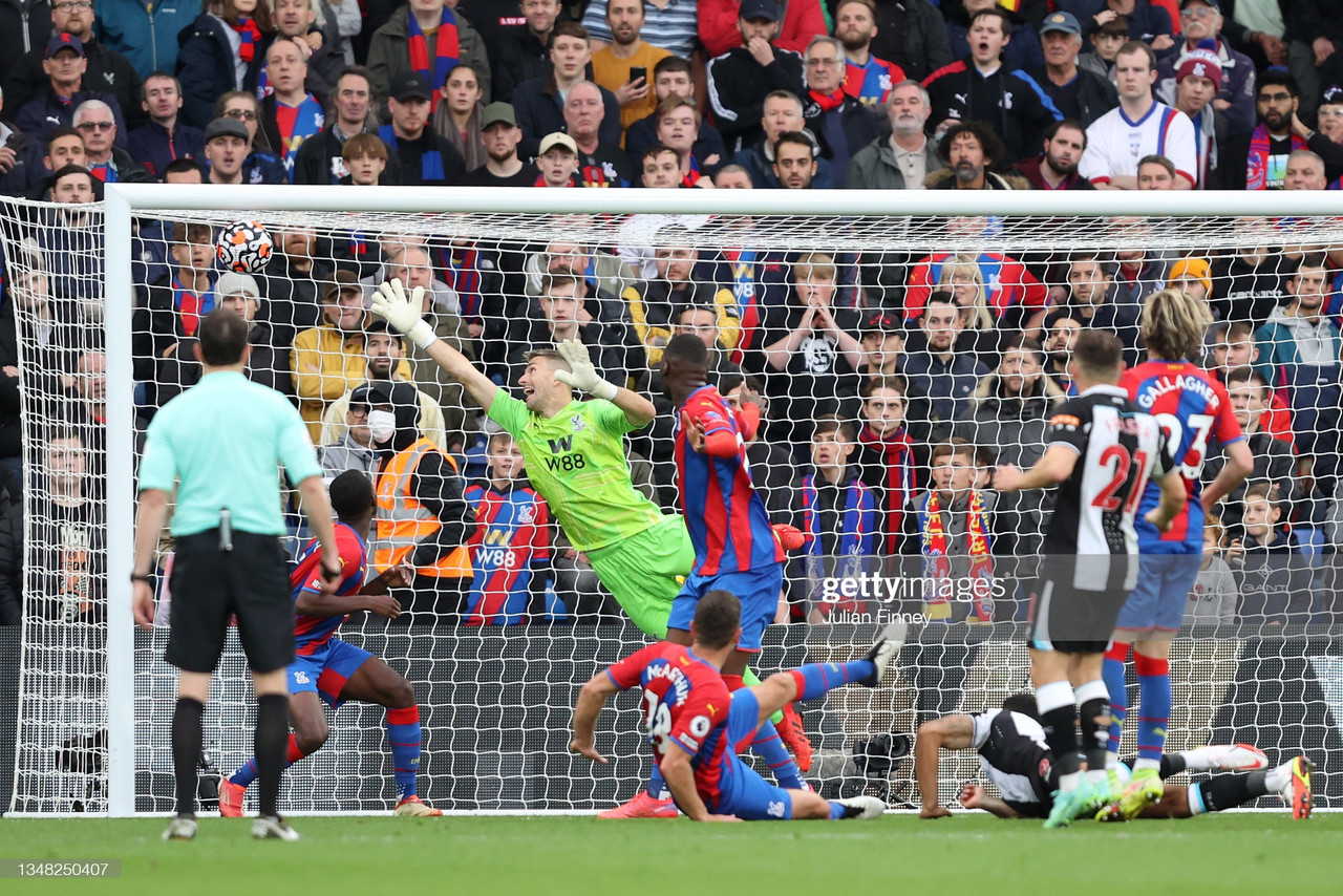 Crystal Palace 1-1 Newcastle United Wilsons bicycle kick rescues Magpies point